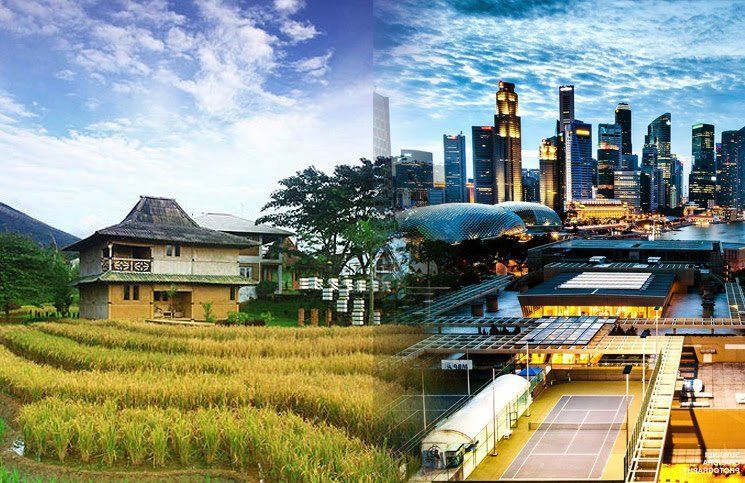 Potret Kehidupan Masyarakat Asia Pedesaan vs Perkotaan